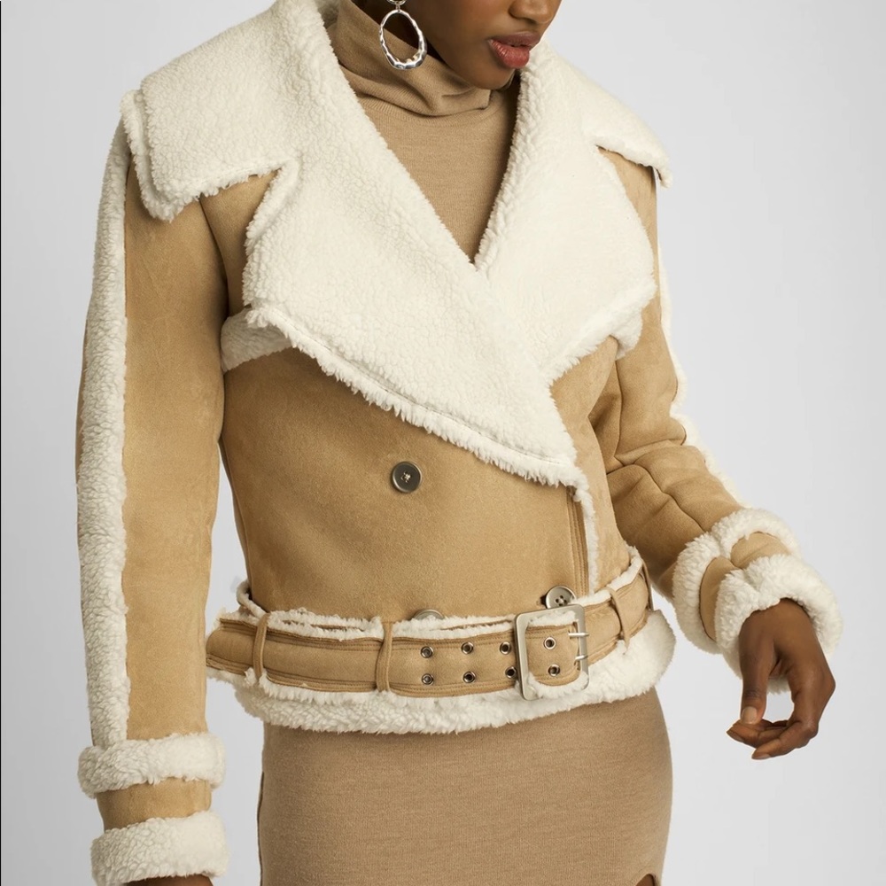 Choosy Highline Shearling Jacket